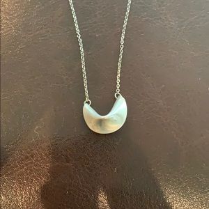 Fortune cookie necklace